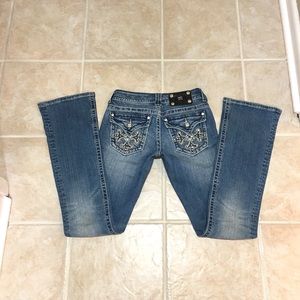 Miss Me Embellished Jeans Flared